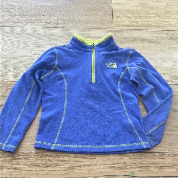 The North Face purple Fleece Pullover girls 5 - Picture 1 of 3